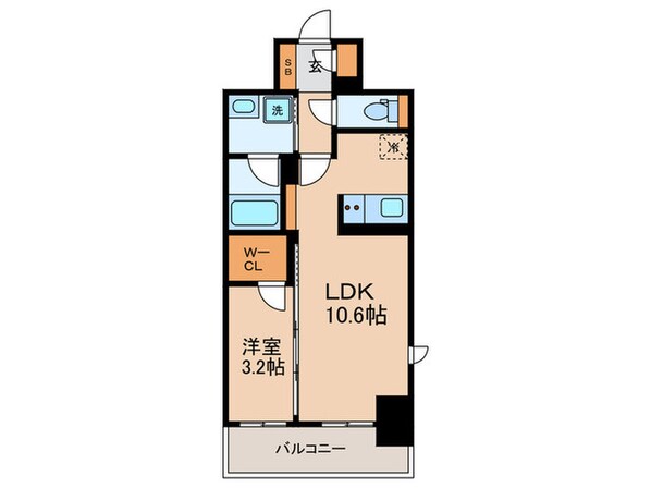 ラグゼナ用賀の物件間取画像